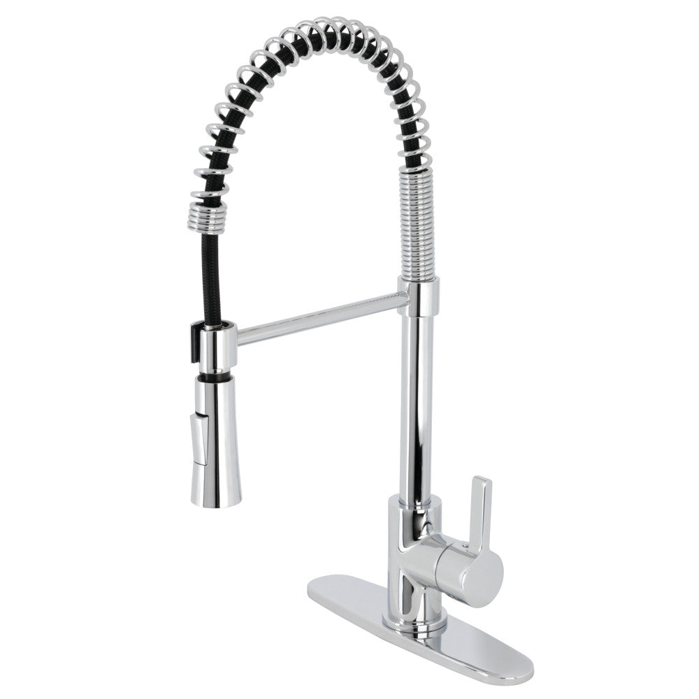 Gourmetier LS8678CTL Continental Single-Handle Pre-Rinse Kitchen Faucet