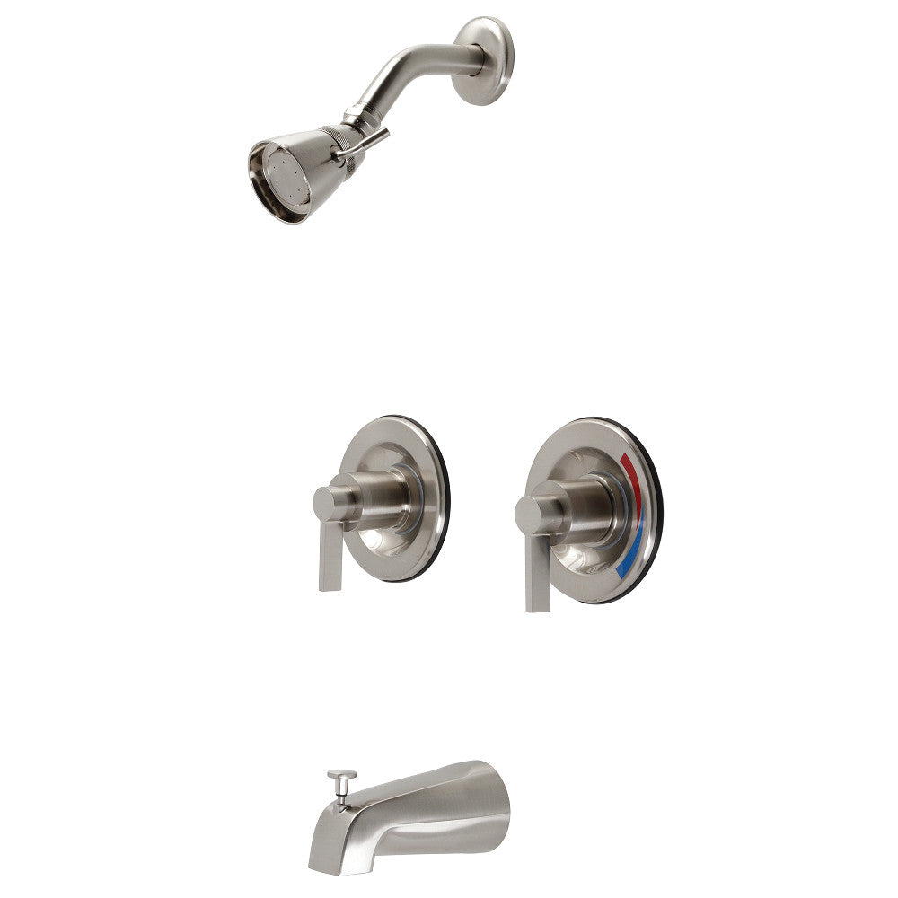 NuvoFusion Two-Handle Tub and Shower Faucet with Volume Control