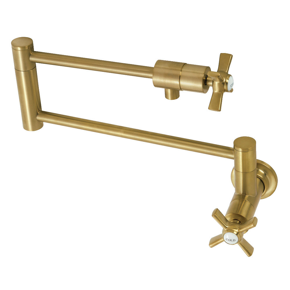 Kingston Brass KS4106ZX Millennium Wall Mount Pot Filler