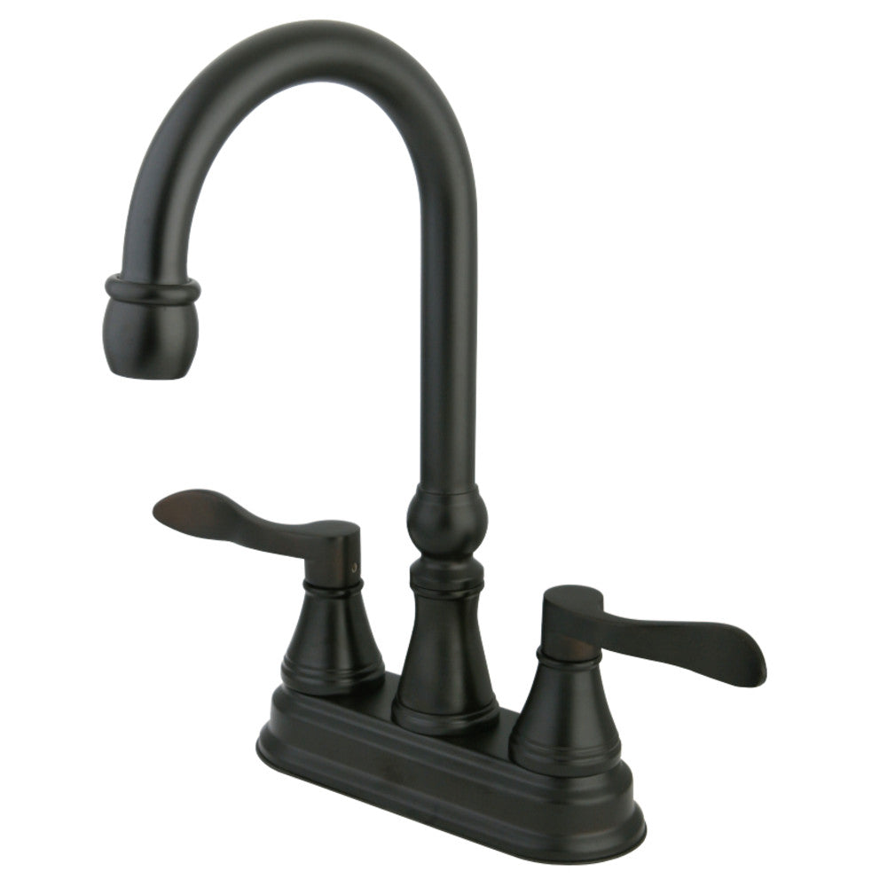 Kingston Brass KS2498DFL NuFrench 4" Bar Faucet