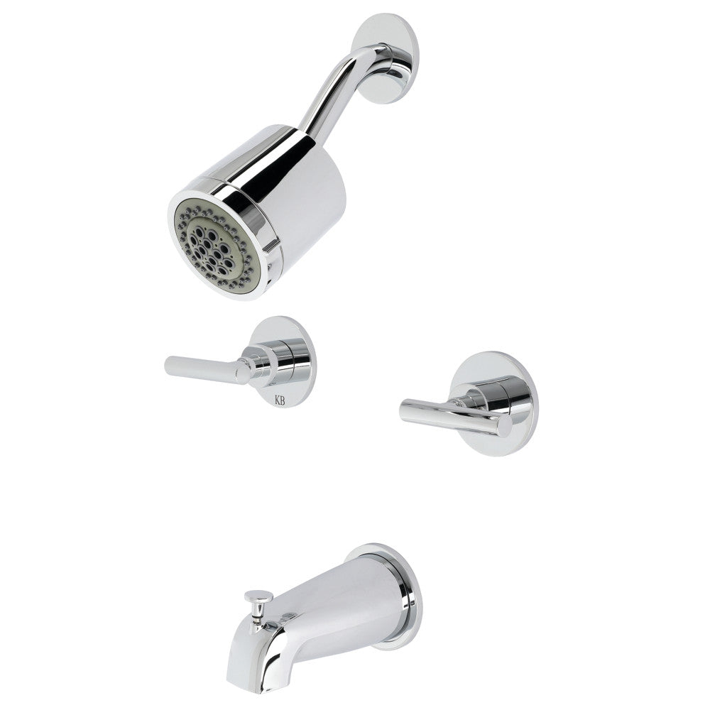 Manhattan Two-Handle Tub and Shower Faucet