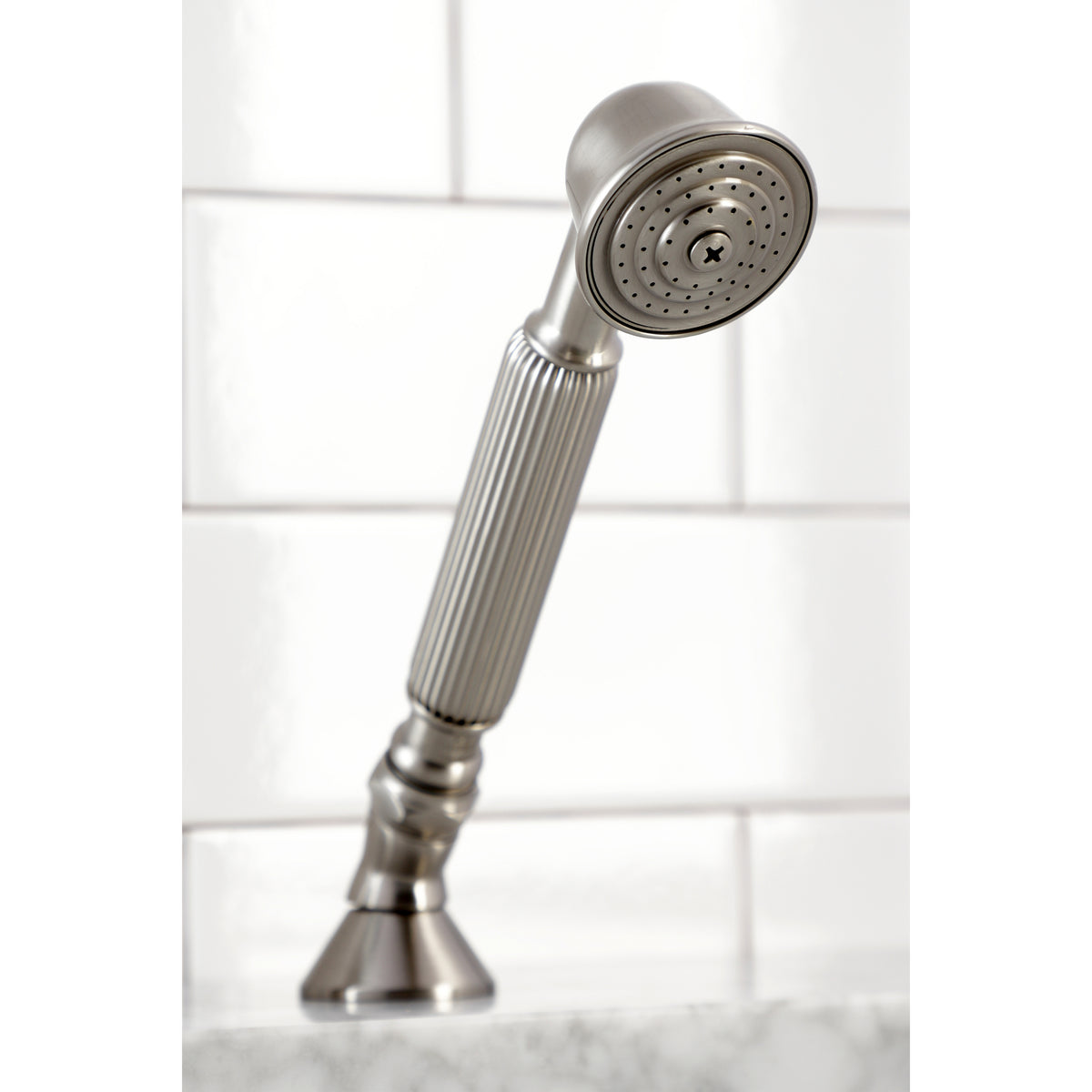 Kingston Brass Deck Mount Hand Shower with Diverter for Roman Tub Faucet