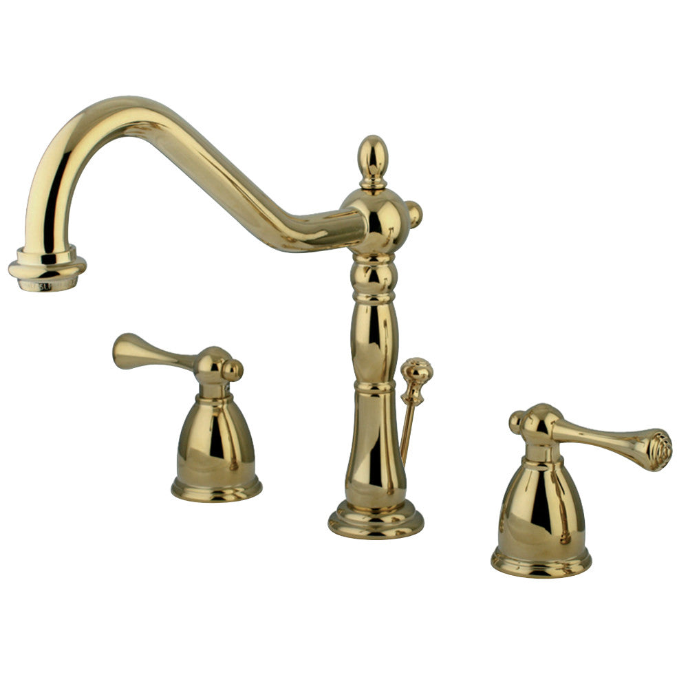 Kingston Brass KB7972BL 8 in. Widespread Bathroom Faucet