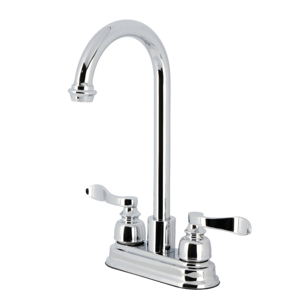 Kingston Brass KB8498NFL NuWave French 4" Centerset Bar Faucet