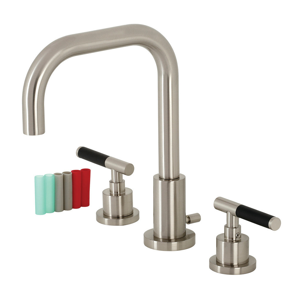 Fauceture FSC8931CKL Kaiser Widespread Bathroom Faucet with Brass Pop-Up