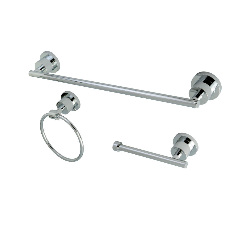 Kingston Brass 3-Piece Bathroom Accessories Set