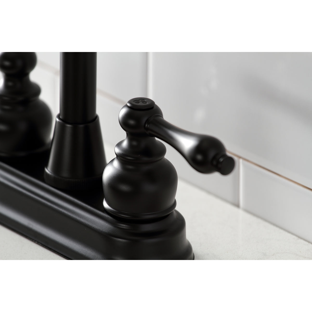 Kingston Brass KB492AL Victorian 4" Centerset High Arch Bar Faucet