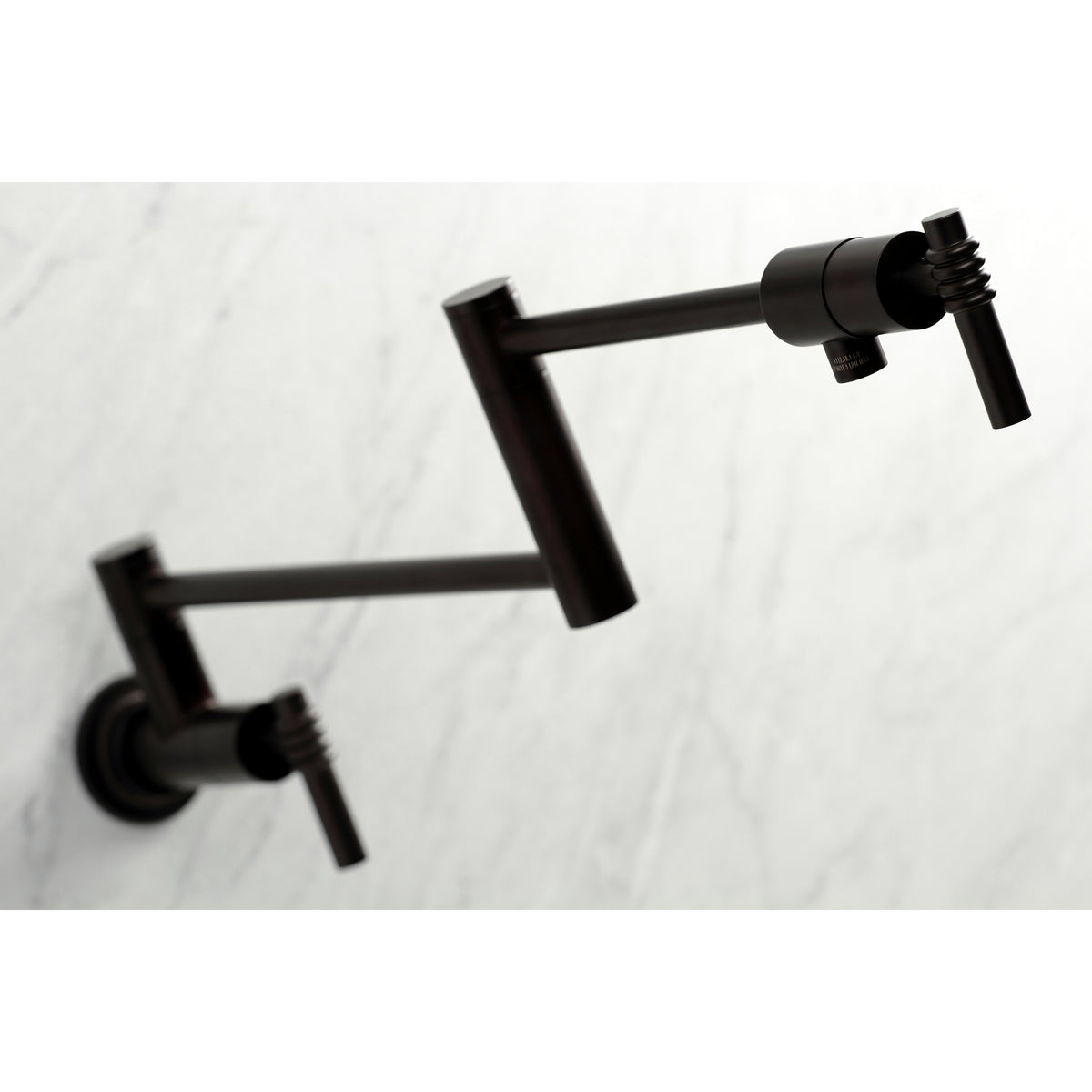Kingston Brass KS4107ML Milano Wall Mount Pot Filler