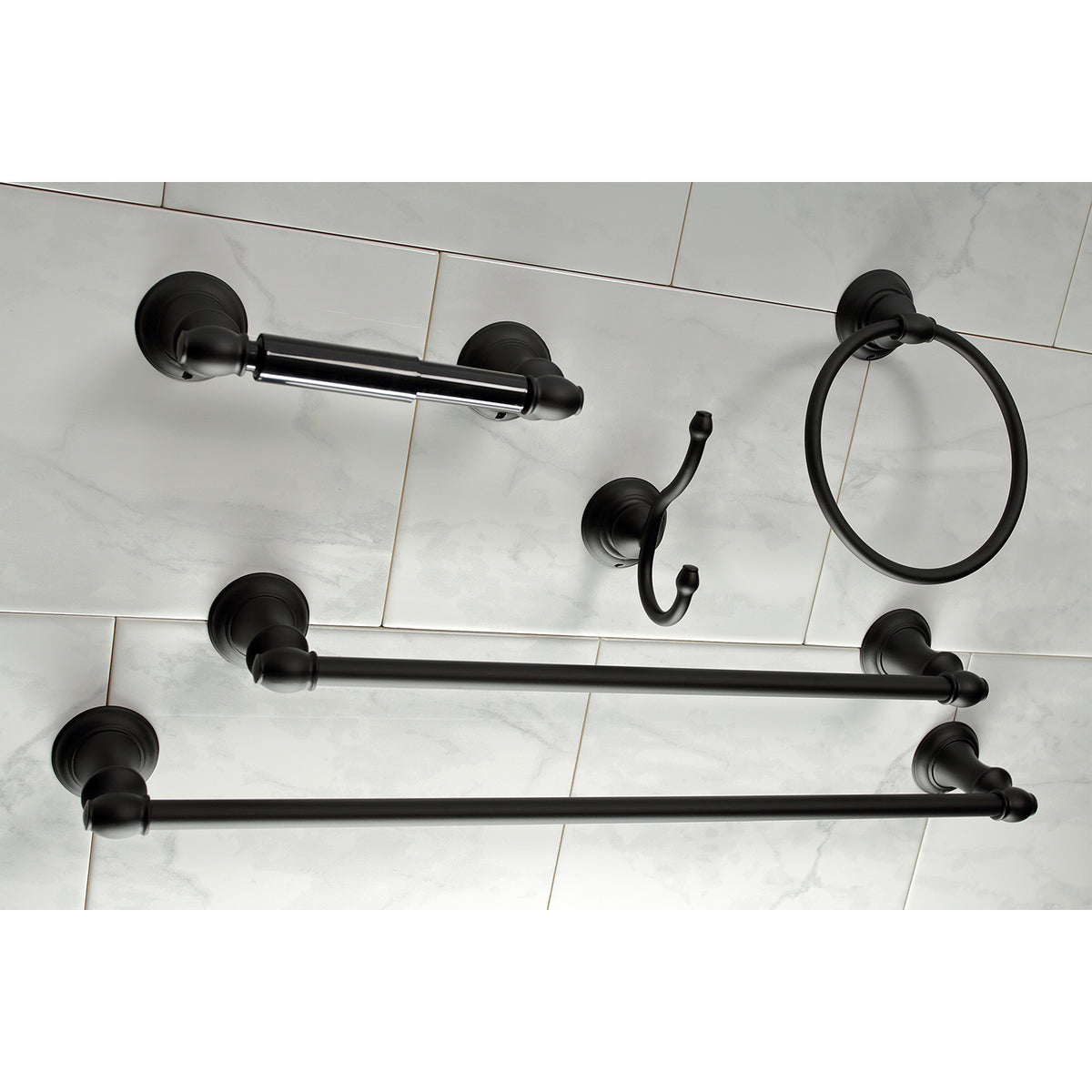 Kingston Brass Provence 5-Piece Bathroom Accessory Set