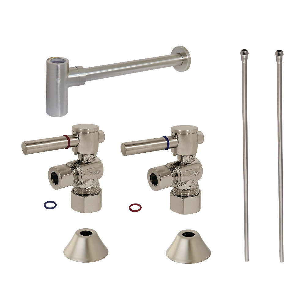 Kingston Brass Modern Plumbing Sink Trim Kit with Bottle Trap
