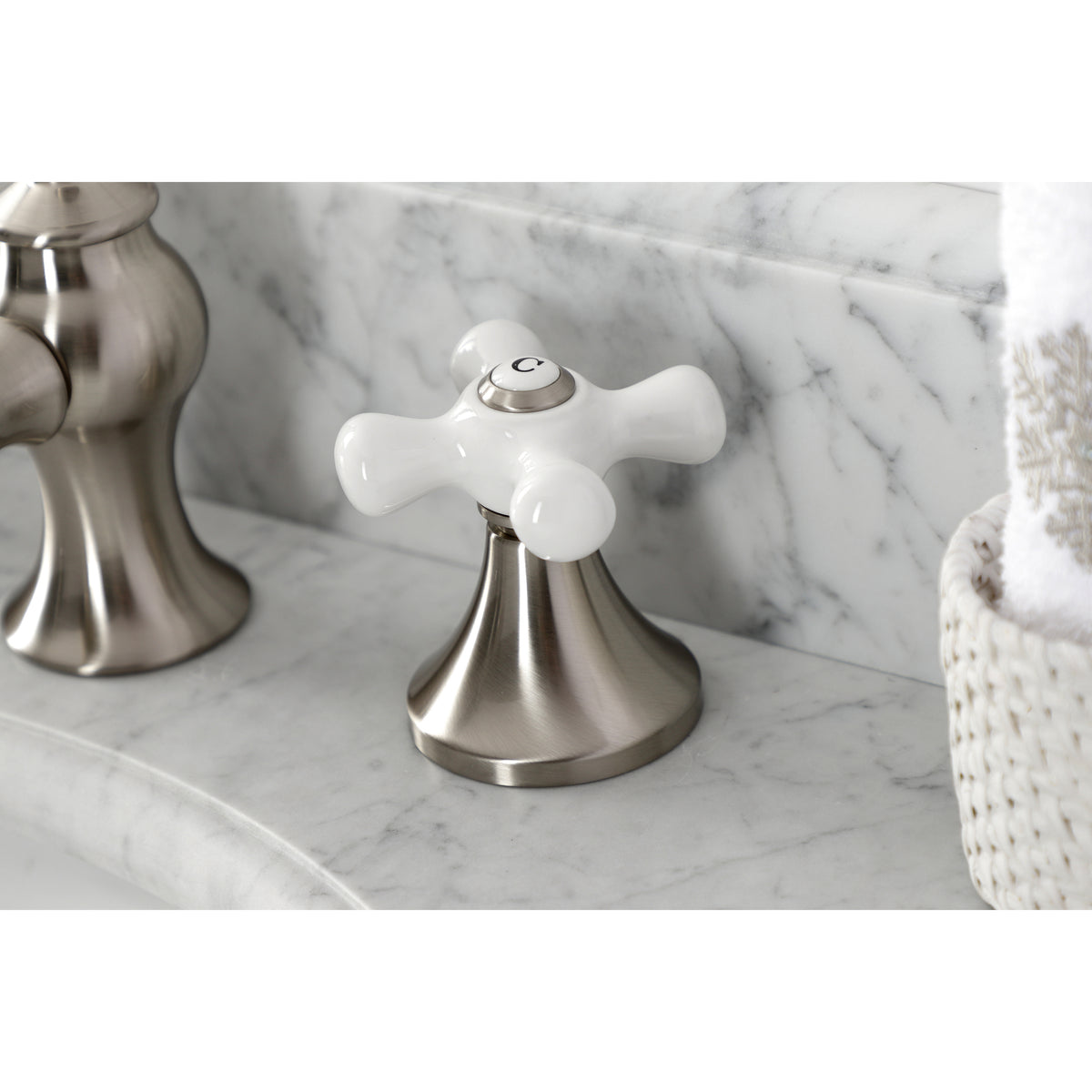 Kingston Brass KC7066PX Vintage 8 in. Widespread Bathroom Faucet