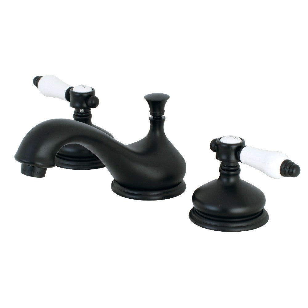 Kingston Brass KS1166BPL 8 in. Widespread Bathroom Faucet