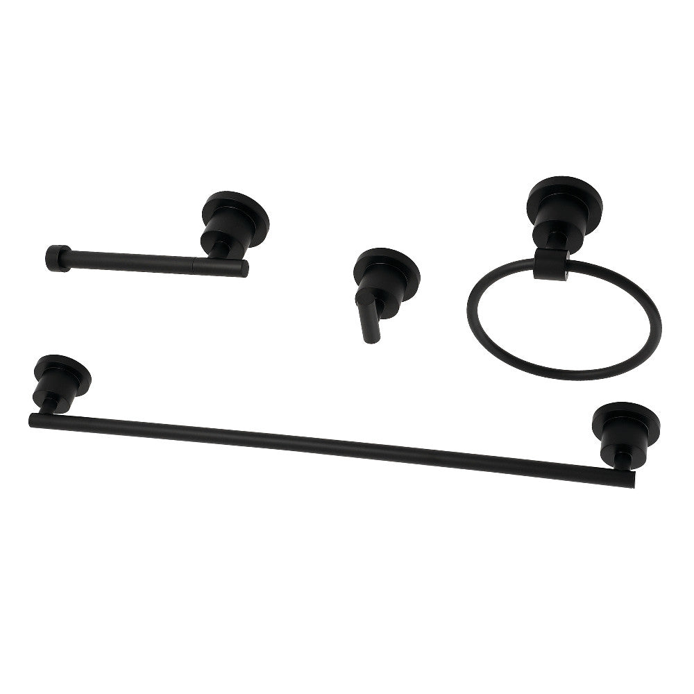 Kingston Brass Concord 4-Piece Bathroom Accessory Set