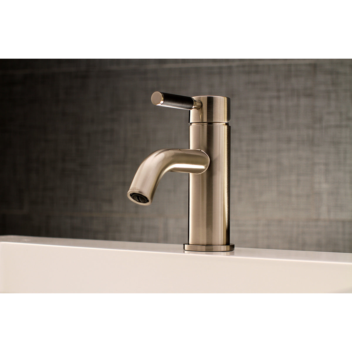 Fauceture LS8229DKL Kaiser Single-Handle Bathroom Faucet with Push Pop-Up