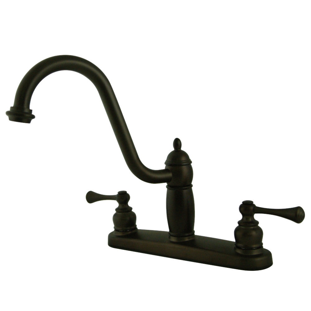 Kingston Brass KB1115BLLS Heritage Centerset Kitchen Faucet