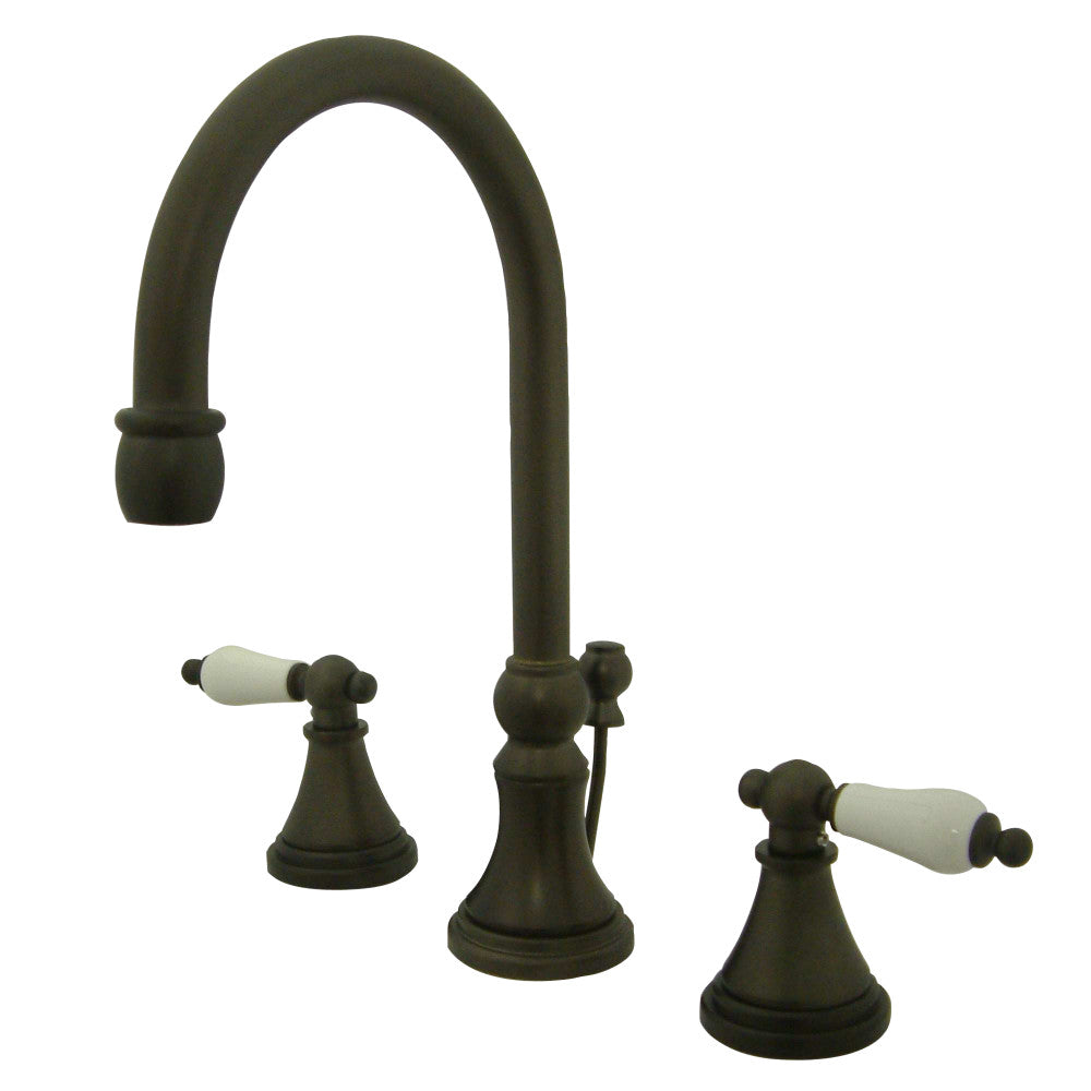 Kingston Brass KS2980PL Governor Widespread Bathroom Faucet