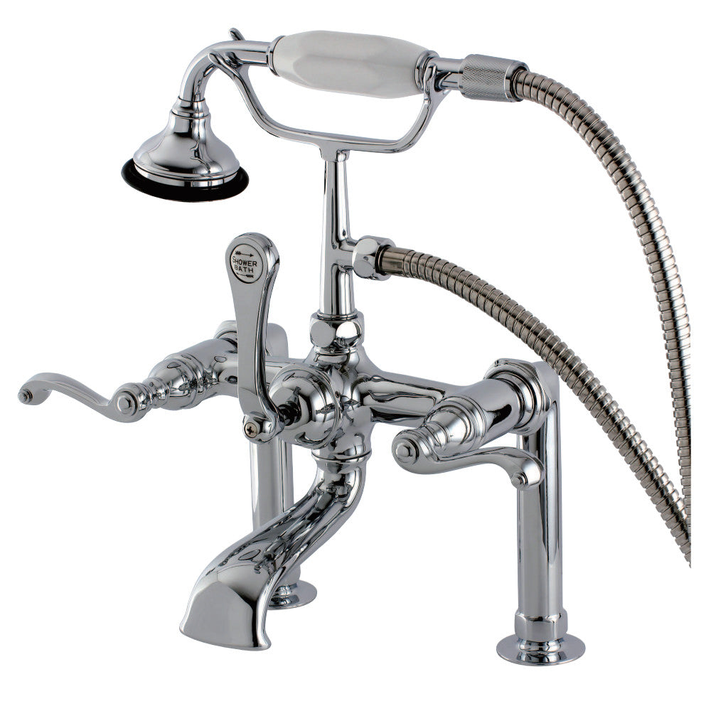 Aqua Vintage Royale Deck Mount Clawfoot Tub Faucet