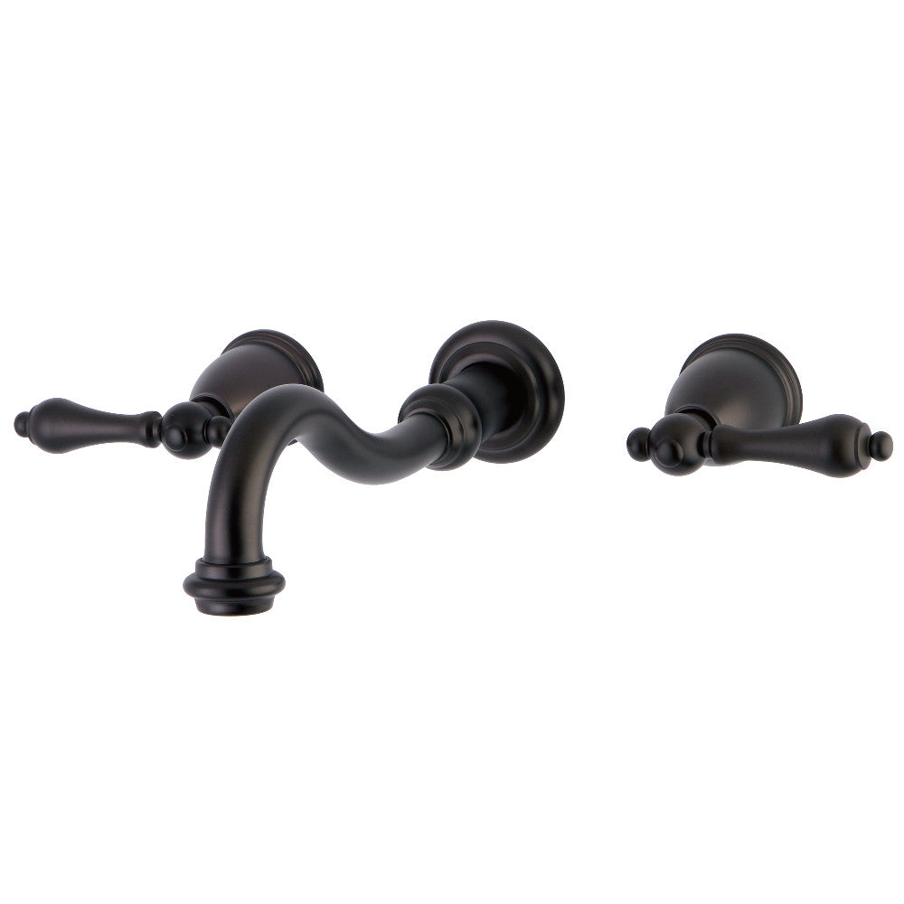 Restoration Two-Handle Wall Mount Tub Faucet