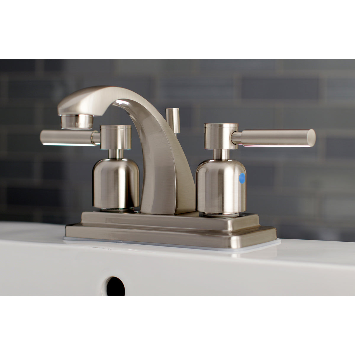 Kingston Brass KB4641DL 4 in. Centerset Bathroom Faucet