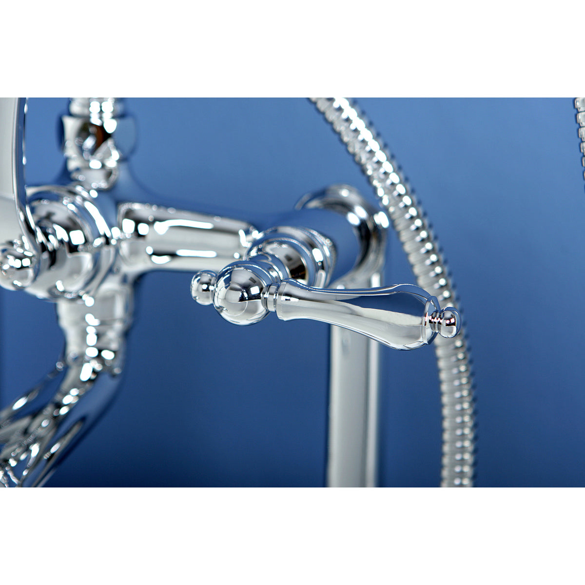 Vintage 7-Inch Deck Mount Clawfoot Tub Faucet