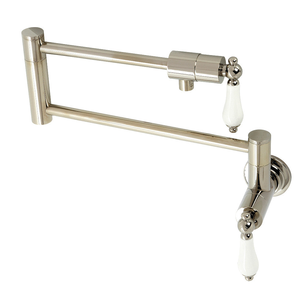 Kingston Brass KS4106PL Metropolitan Wall Mount Pot Filler