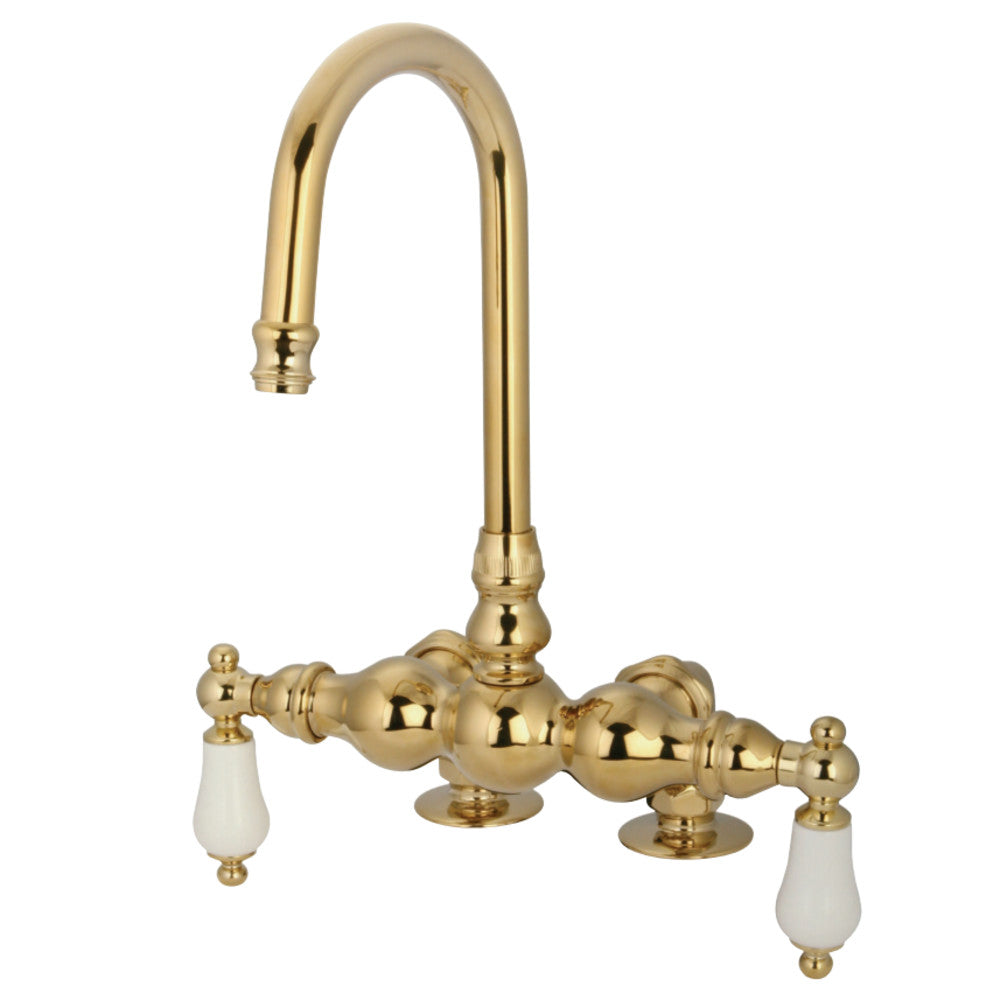 Vintage 3-3/8-Inch Deck Mount Tub Faucet