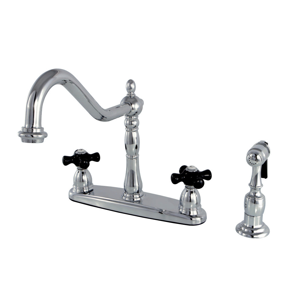 Kingston Brass KB1752PKXBS Duchess Centerset Kitchen Faucet