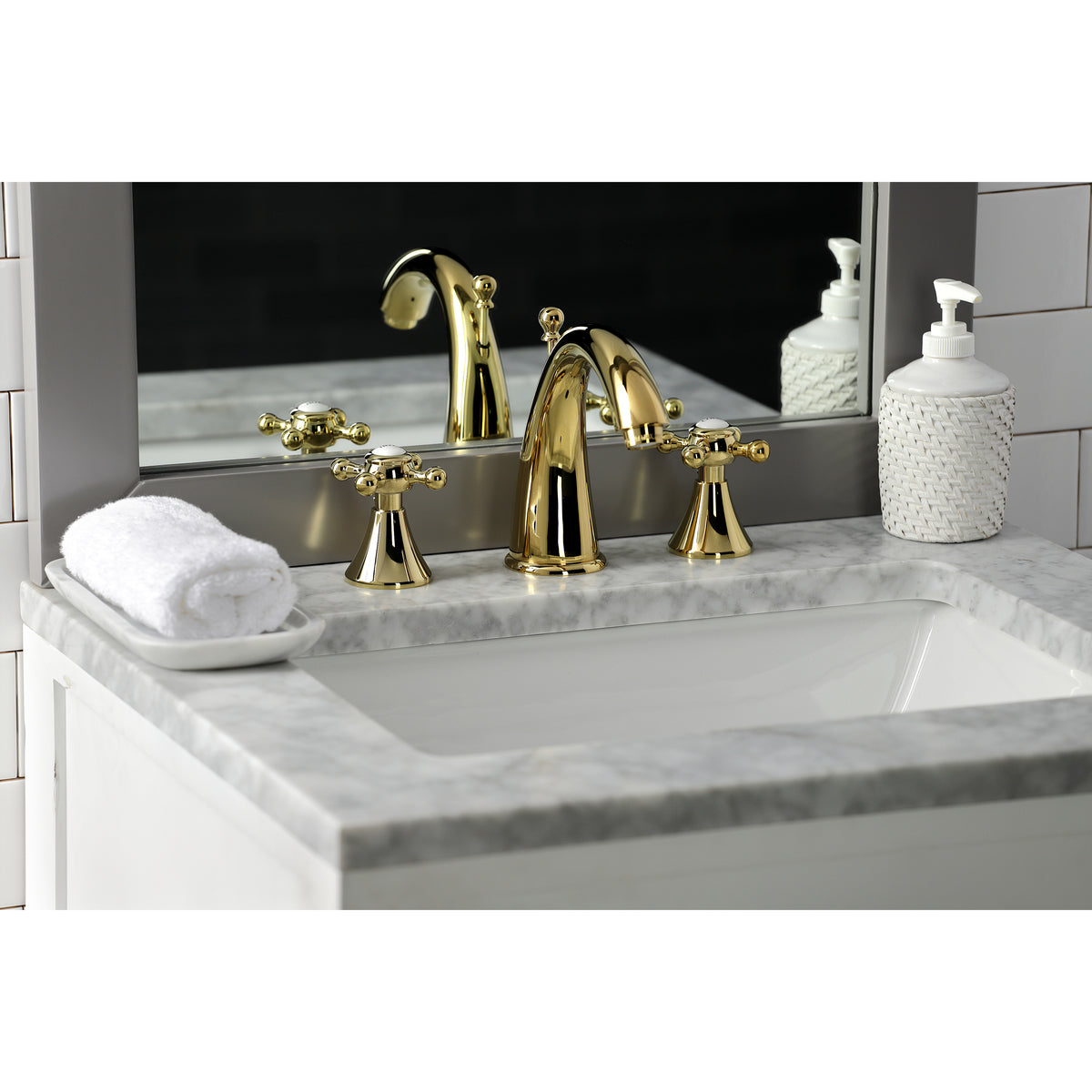 Kingston Brass KS2971BX 8 in. Widespread Bathroom Faucet