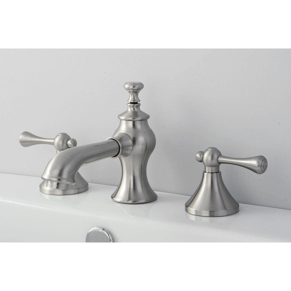 Kingston Brass KC7068BL 8 in. Widespread Bathroom Faucet