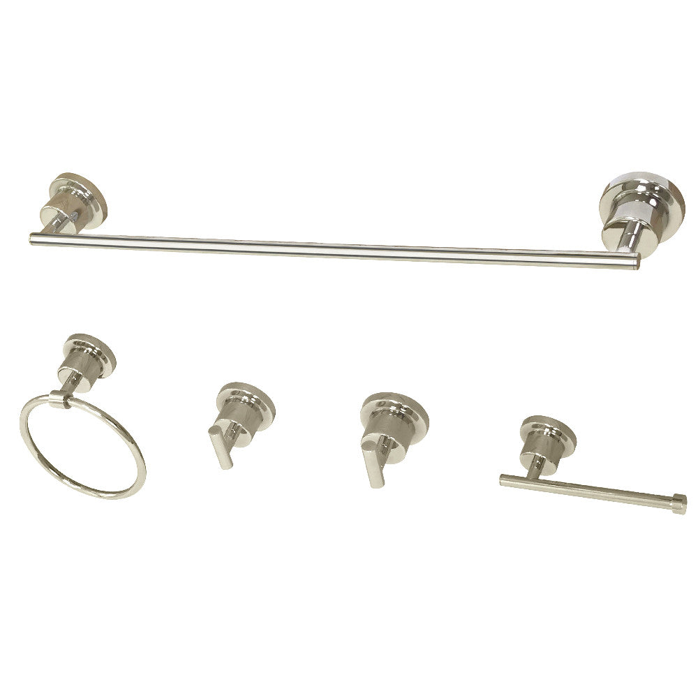 Kingston Brass Concord 5-Piece Bathroom Accessory Set