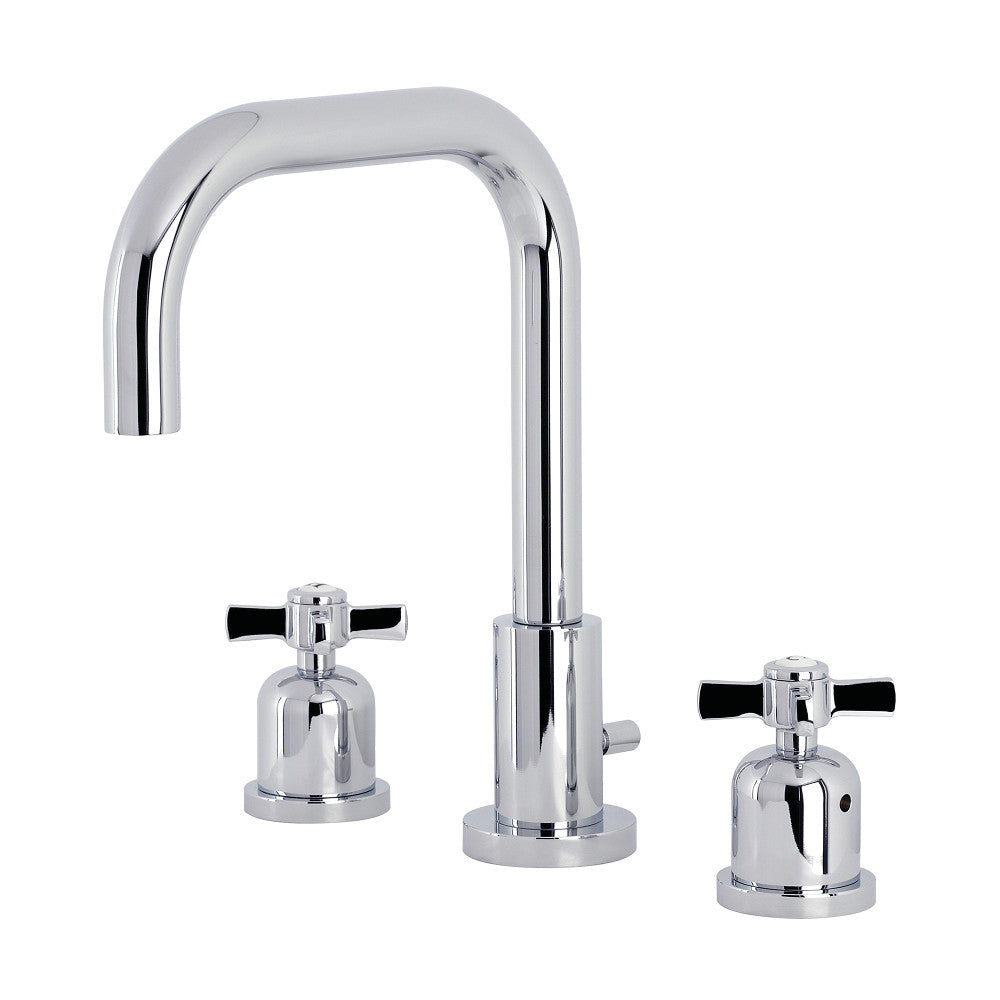 Kingston Brass FSC8931ZX Millennium Widespread Bathroom Faucet with Brass Pop-Up
