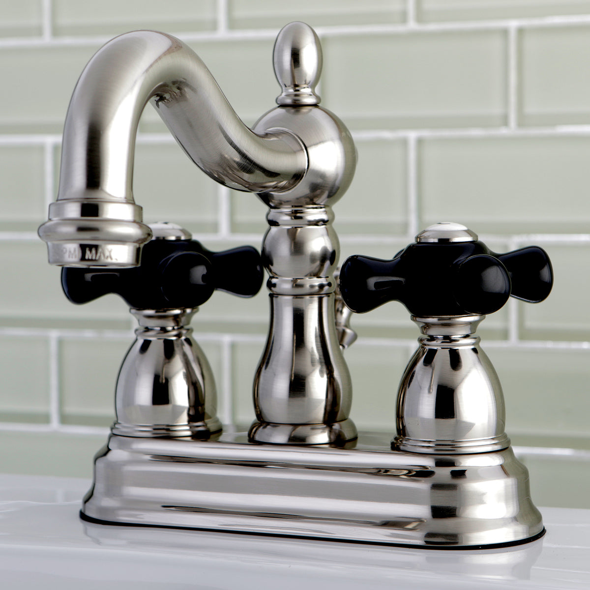 Kingston Brass KB1604PKX 4 in. Centerset Bathroom Faucet