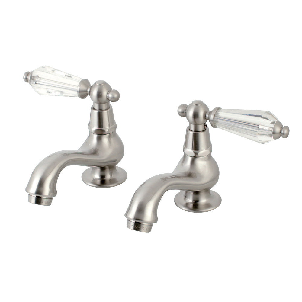 Kingston Brass KS1102WLL Basin Tap Faucet with Cross Handle