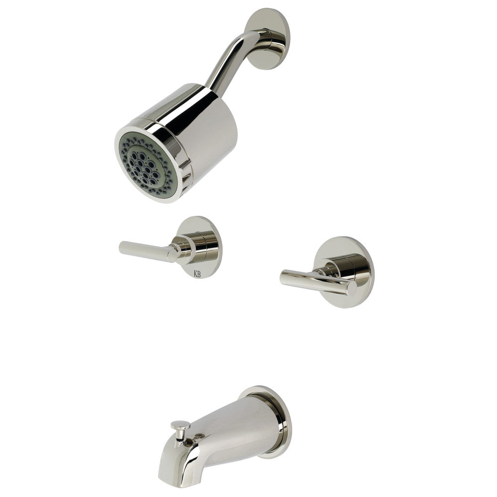 Manhattan Two-Handle Tub and Shower Faucet