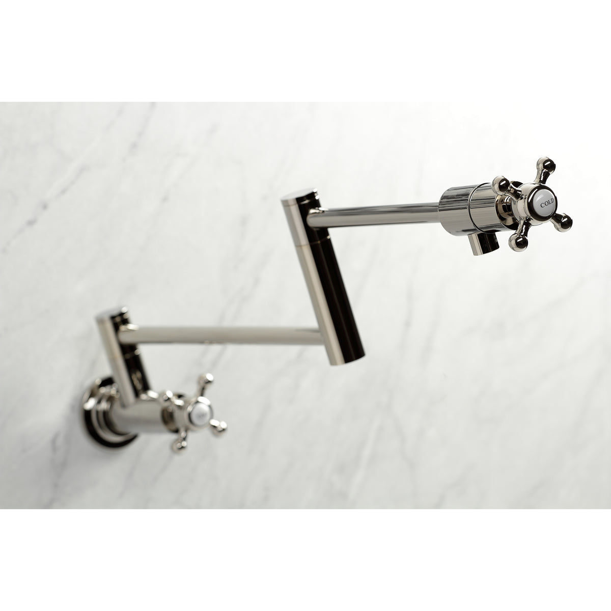 Kingston Brass KS4106BX Metropolitan Wall Mount Pot Filler