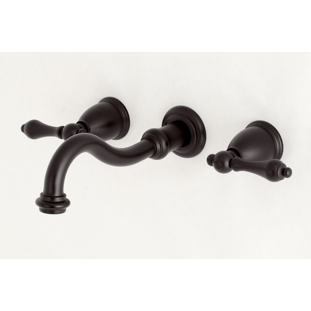 Kingston Brass KS3121AL Vintage 2-Handle Wall Mount Bathroom Faucet