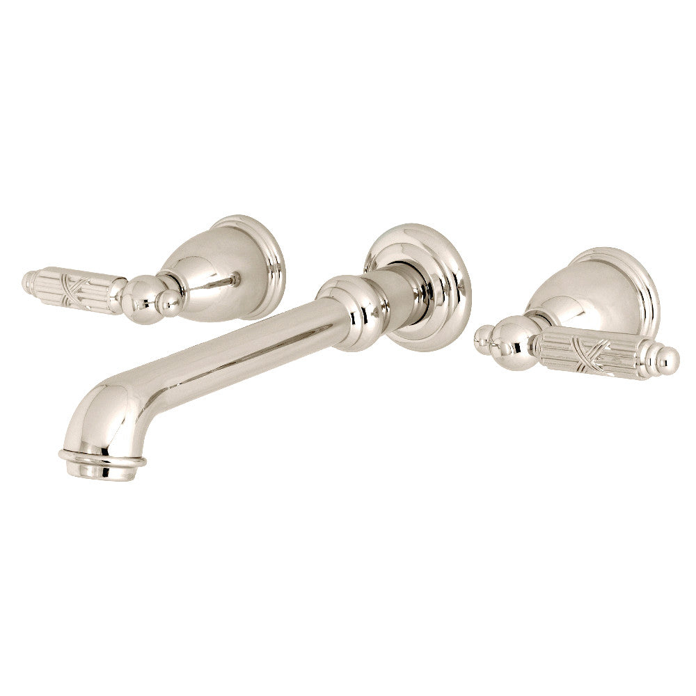 Kingston Brass KS7128GL Georgian Two-Handle Wall Mount Bathroom Faucet