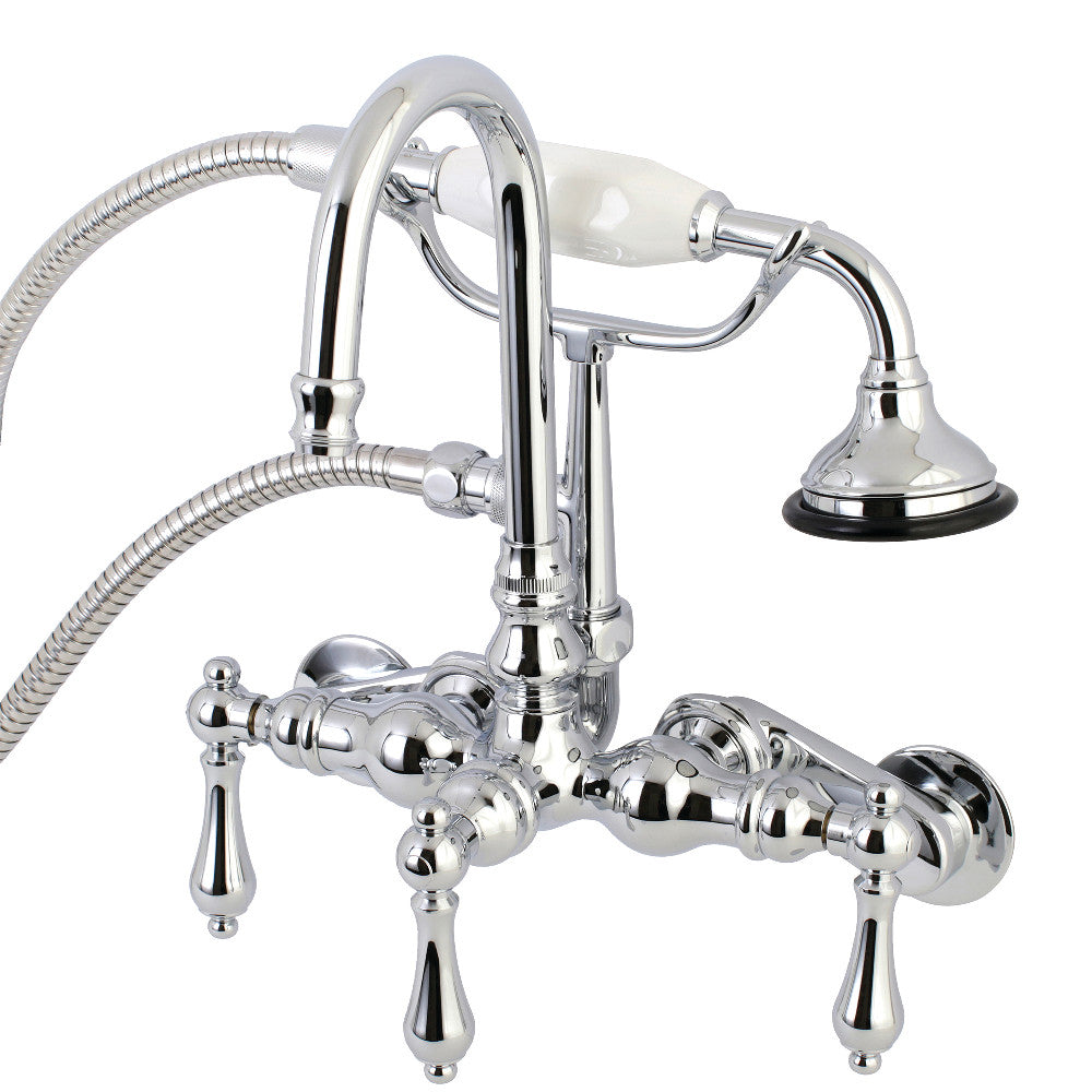 Aqua Vintage Wall Mount Clawfoot Tub Faucets