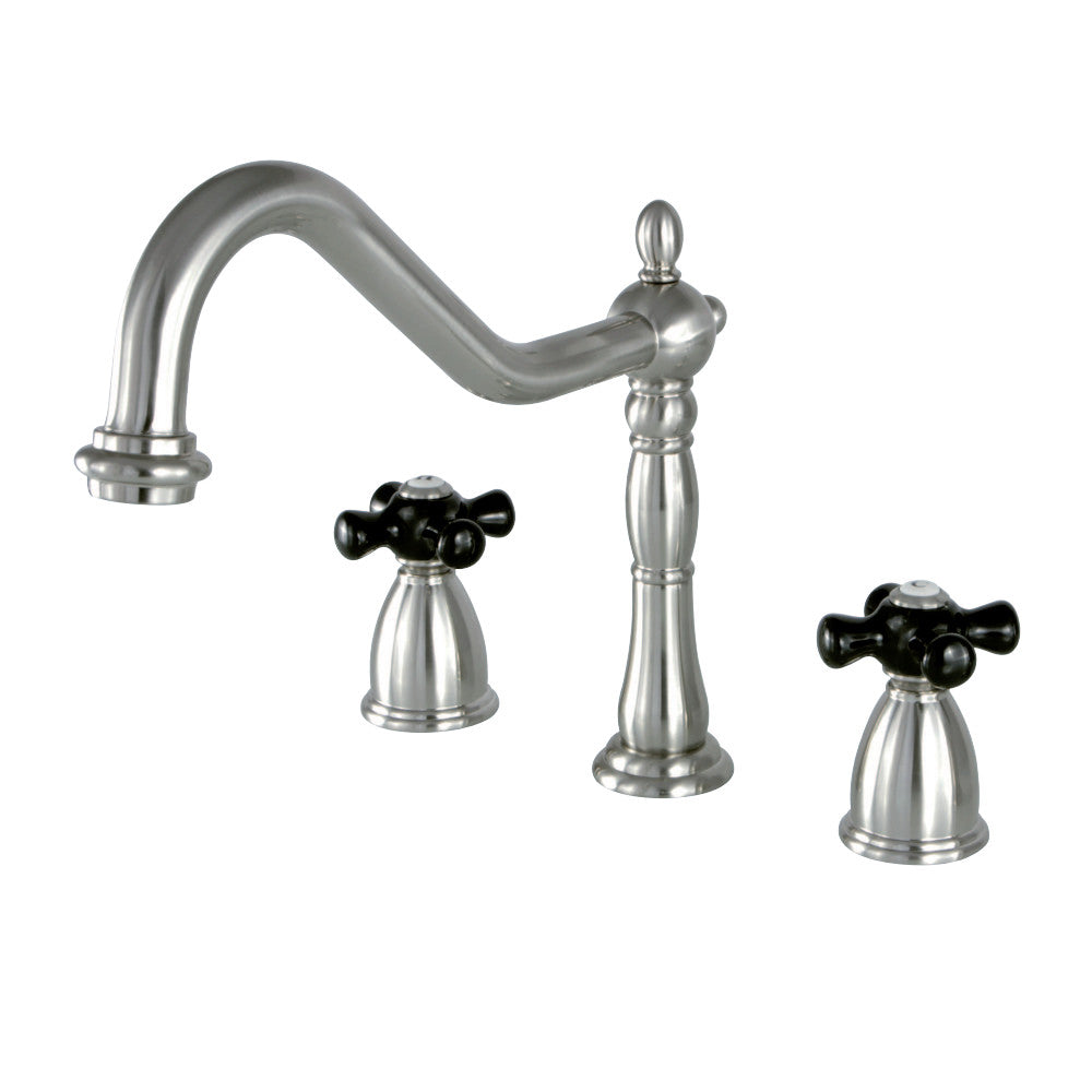 Kingston Brass KB1795PKXLS Widespread Kitchen Faucet