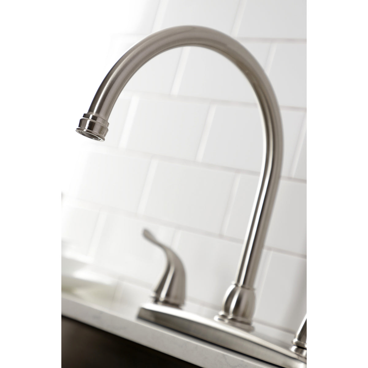 Kingston Brass KB791YLSP Yosemite 8-Inch Centerset Kitchen Faucet with Sprayer