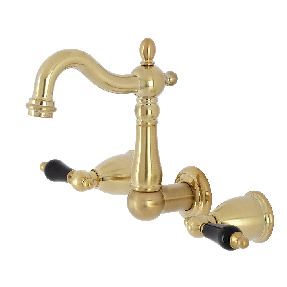 Kingston Brass KS1220PKL Duchess Two-Handle Wall Mount Bathroom Faucet
