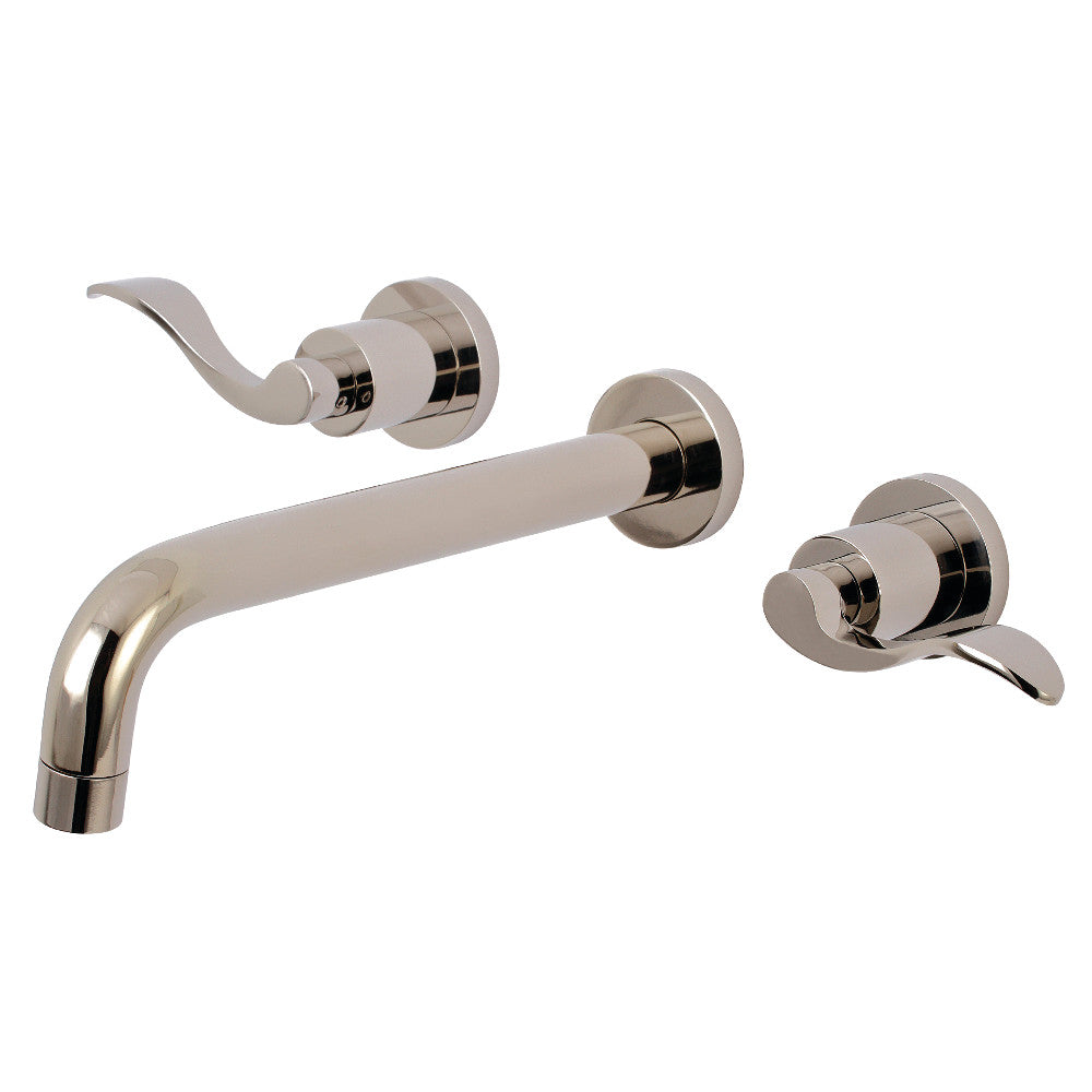 NuWave Two-Handle Wall Mount Tub Faucet