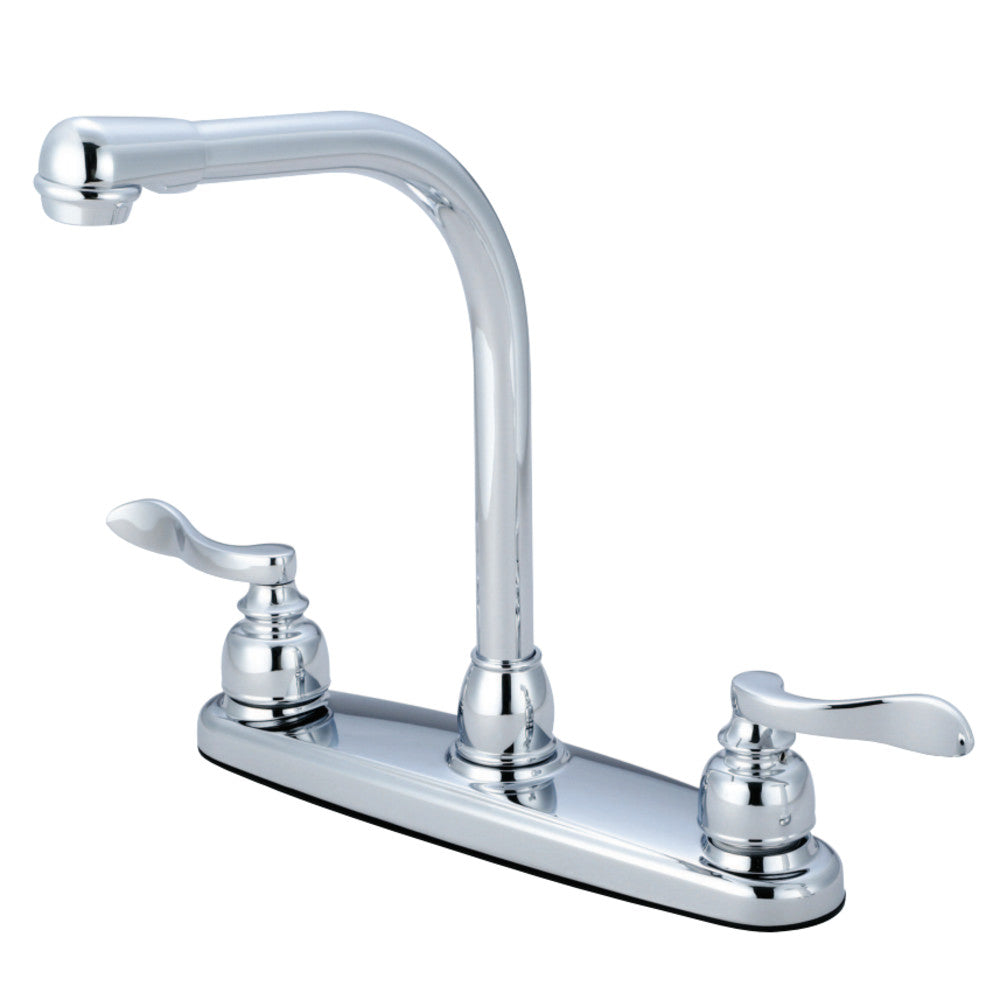 Kingston Brass KB8751NFLLS NuWave French Centerset Kitchen Faucet