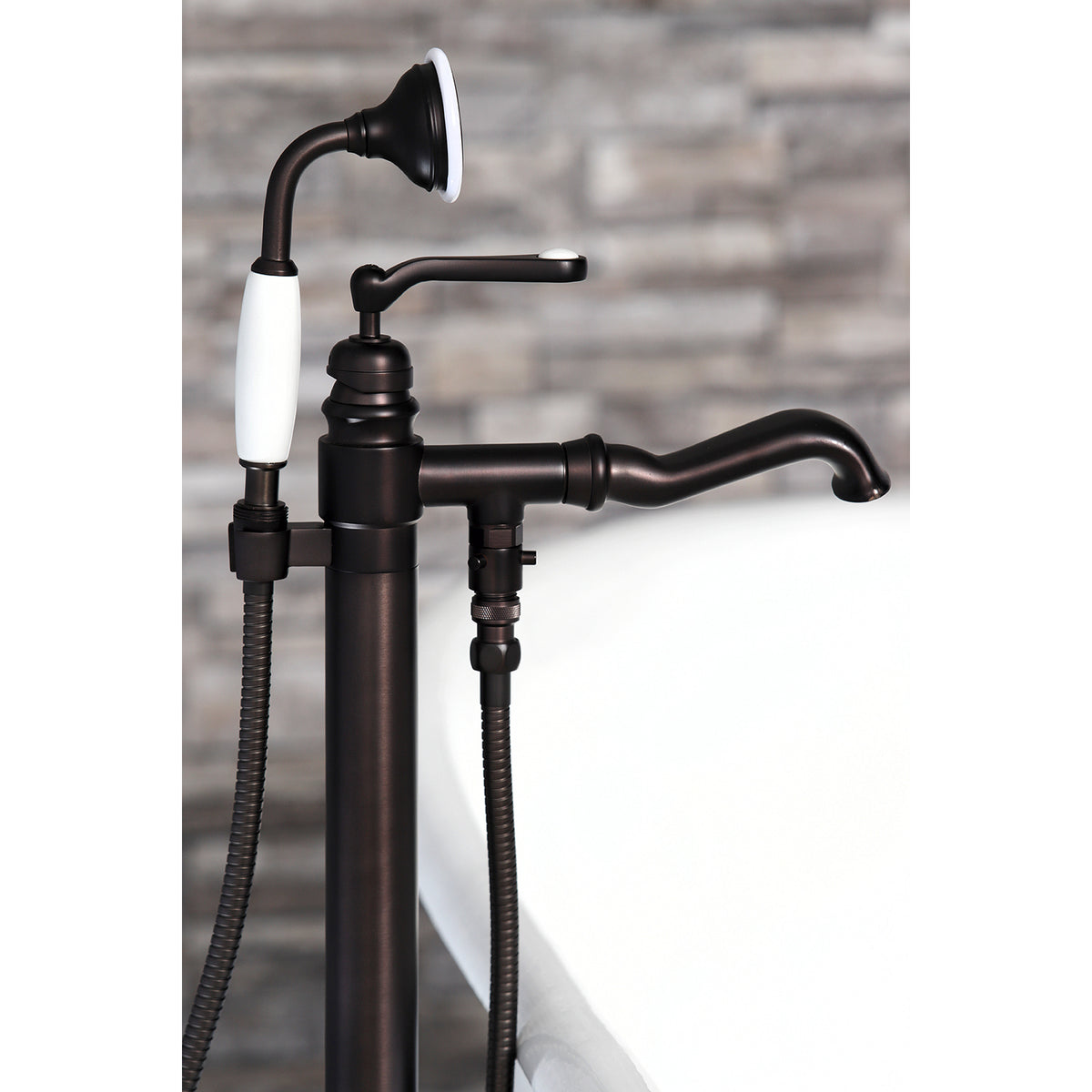 Royale Freestanding Tub Faucet with Hand Shower
