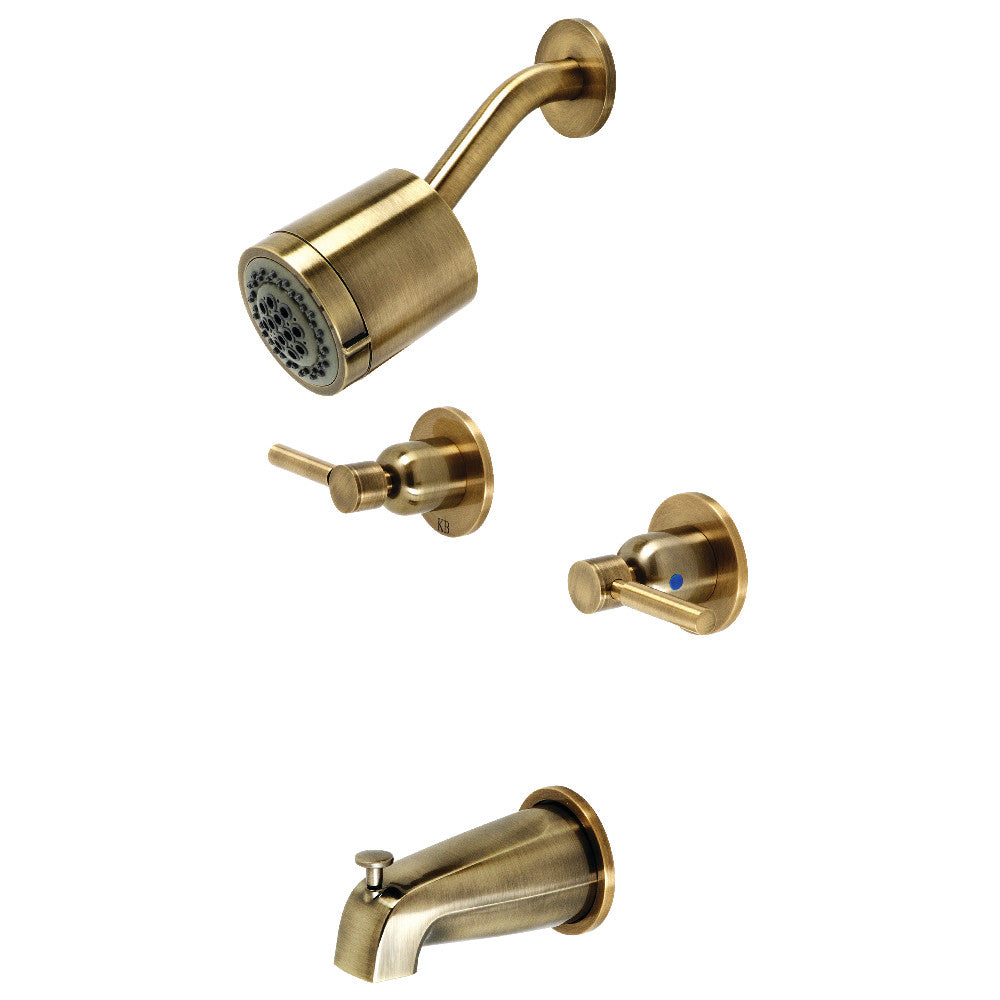 Concord Two-Handle Tub and Shower Faucet