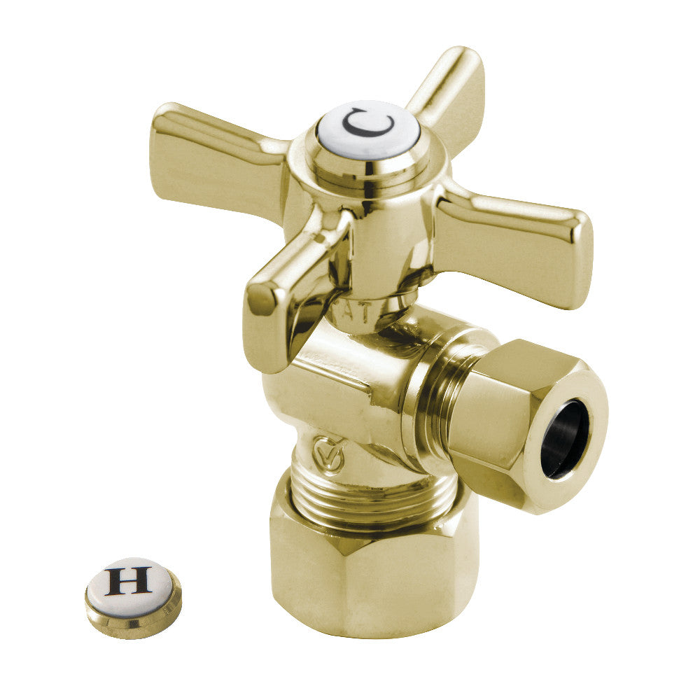 Kingston Brass 5/8" X 3/8" OD Comp Angle Stop Valve