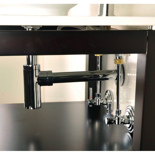 Kingston Brass Modern Plumbing Sink Trim Kit with Bottle Trap and Drain