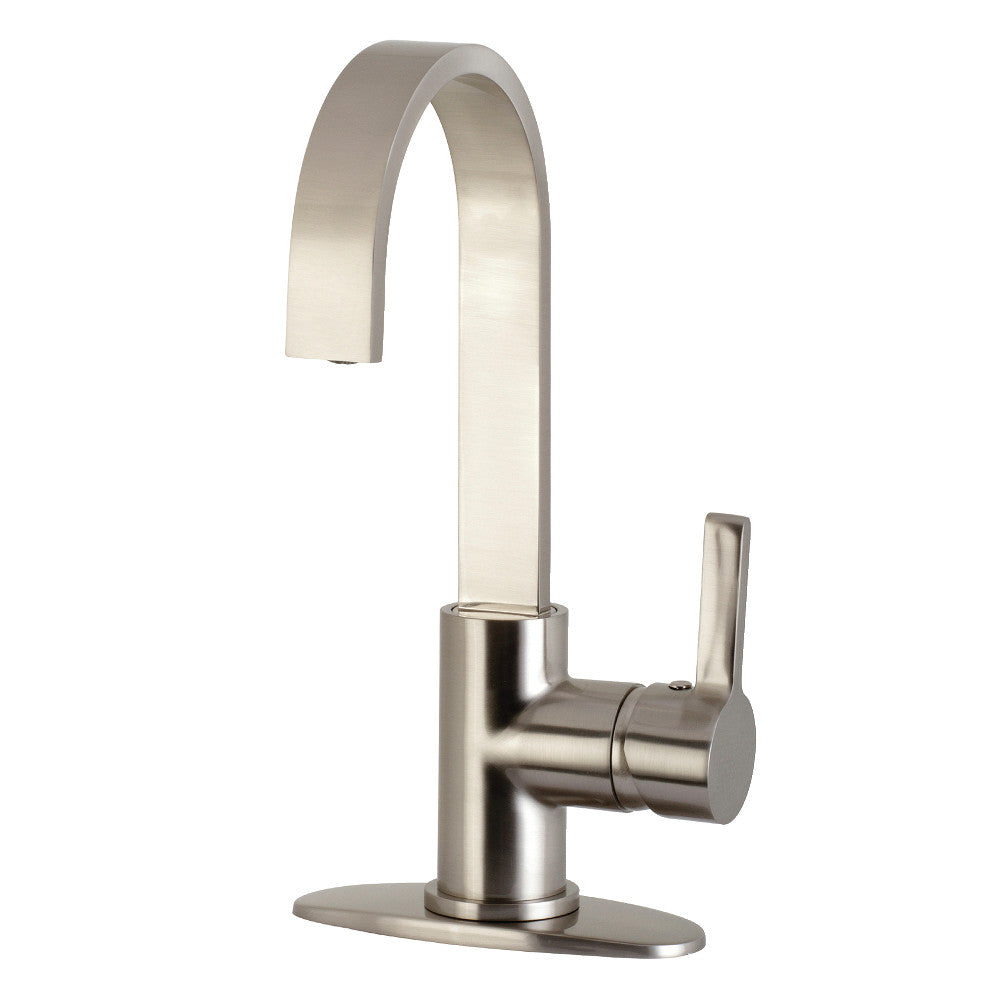 Kingston Brass LS8610CTL Continental One-Handle 1-Hole Deck Mounted Bar Faucet