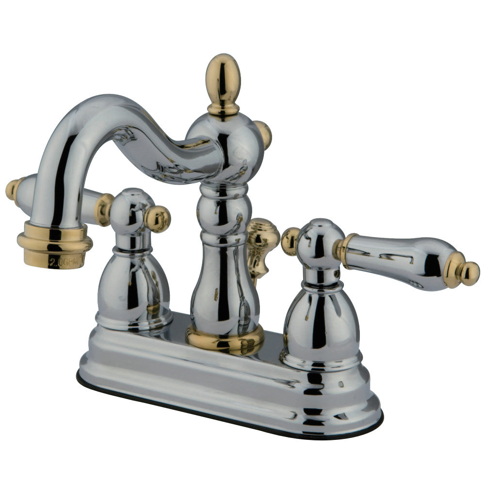 Kingston Brass KB1605AL Heritage 4 in. Centerset Bathroom Faucet