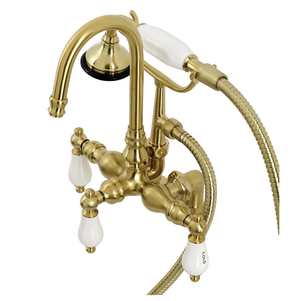 Aqua Vintage Clawfoot Tub Faucet with Hand Shower